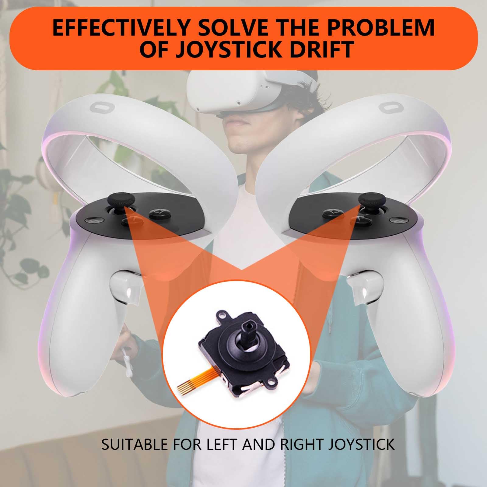 Oculus Quest 2 Controller Joystick Repair Kit, Replacement Parts